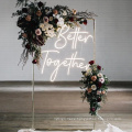 Wedding neon sign decoate custom mr and mrs getting better together propose surprise events neon sign